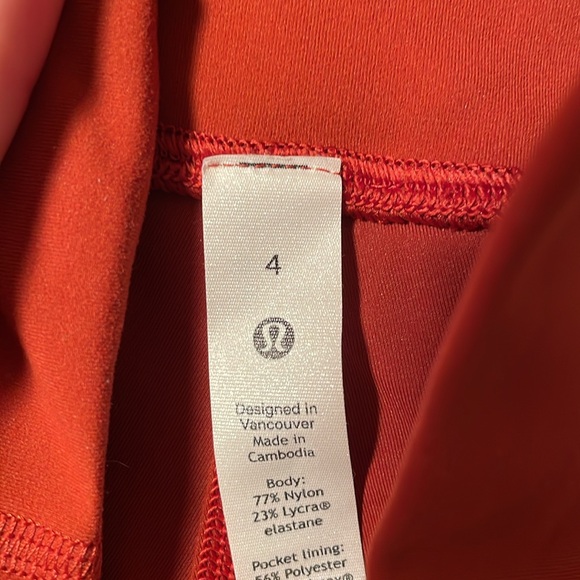 never worn lululemon shorts - Picture 3 of 3